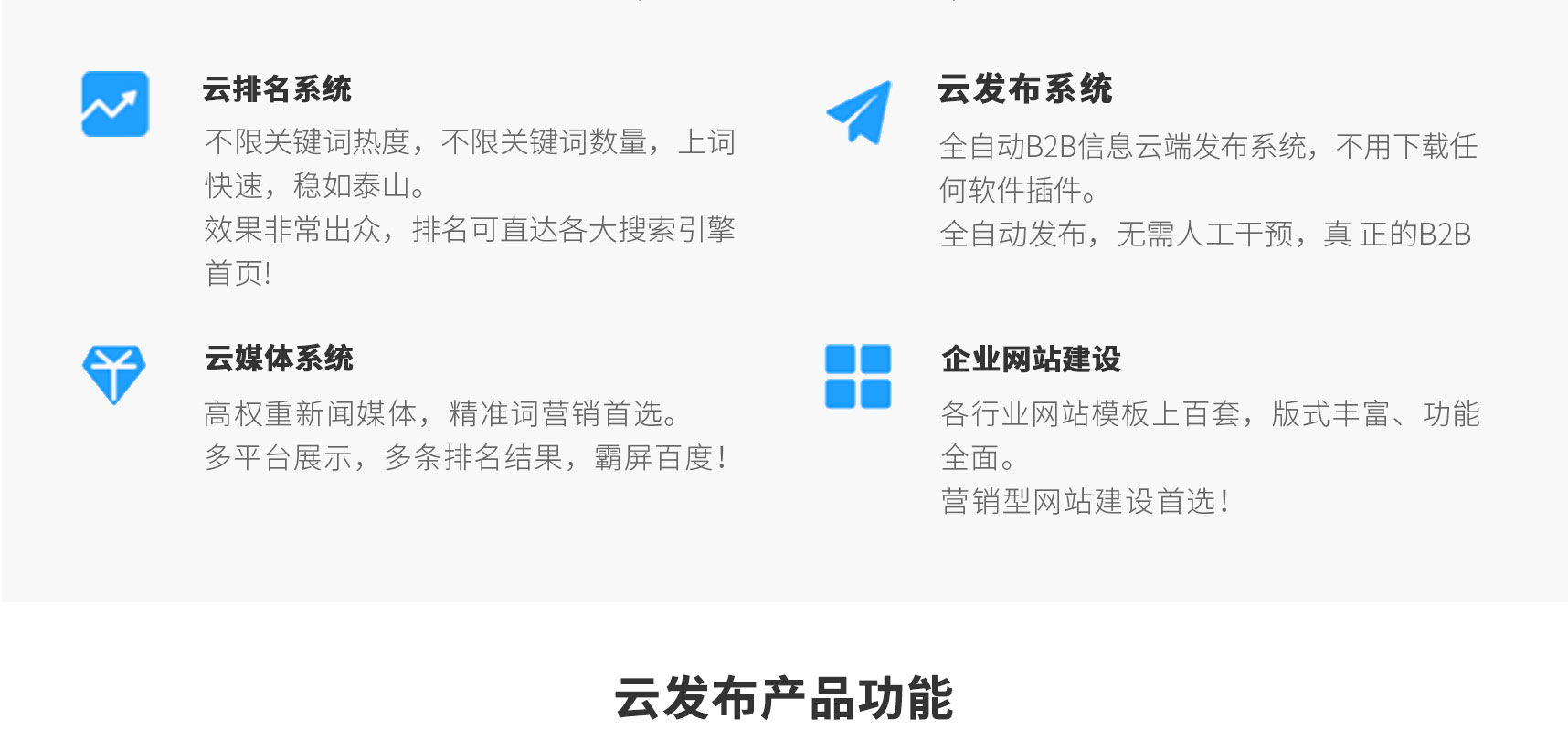 【招商】萬詞霸屏云推廣每天500條信息百度霸屏營銷推廣(圖2)